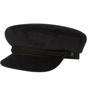 Kooringal Black Corduroy Fisherman's Hat Commander Men's